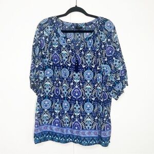 Talbots Short‎ Sleeve Top